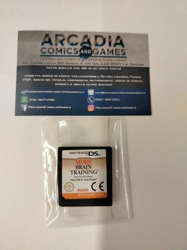 More Brain Training Del Dr. Kawashima Nintendo DS NDS Solo Cartuccia Loose